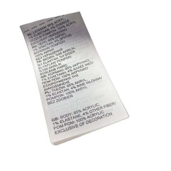 THE NORTH FACE Ski Tuke Beanie Monterey Blue Mountain Fairisle Winter Pom Pom - Picture 5 of 9